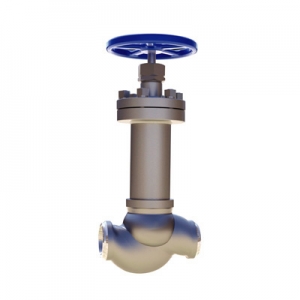 CRYOGENIC GLOBE VALVE VACUUM JACKETED DZJ-65