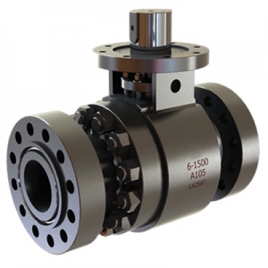 2PC METAL-SEALED BALL VALVE